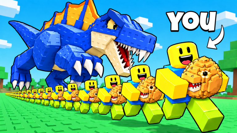 Clone to Steal Eggs Roblox gameplay thumbnail showing egg-stealing clones